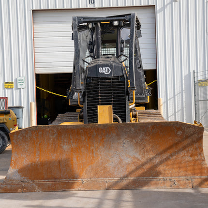 3/8" Clear Polycarbonate Passenger Door with Fasteners for Caterpillar Small Dozer