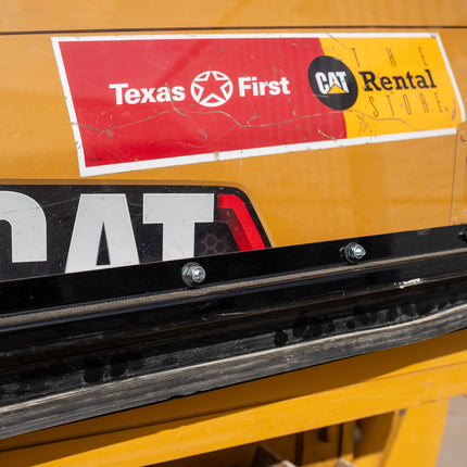 3/8" Clear Polycarbonate Driver Door with Fasteners for Caterpillar Small Dozer