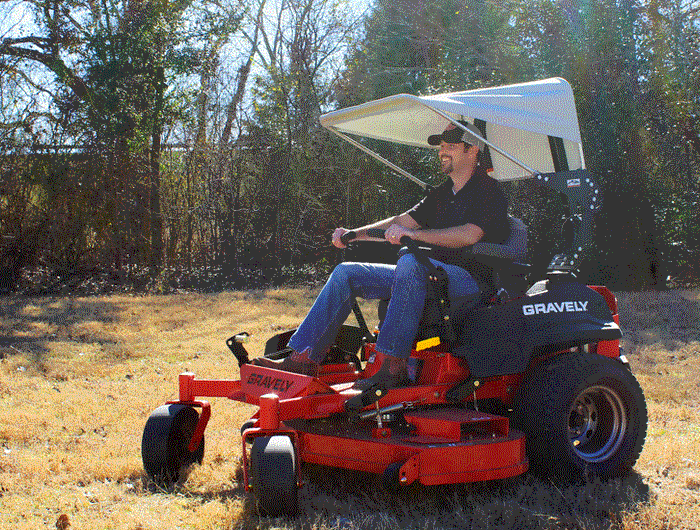 The only Zero Turn Canopy for every situation.