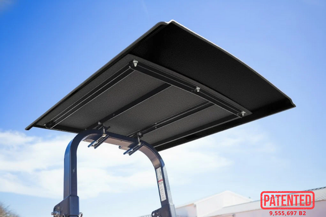 Texture Black Guardian Canopy with Brackets