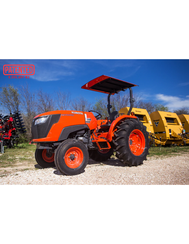Kubota Orange Guardian Canopy with Brackets