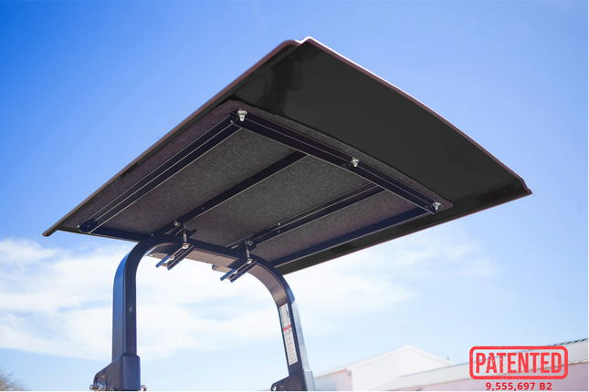High Gloss Black Guardian Canopy with Brackets