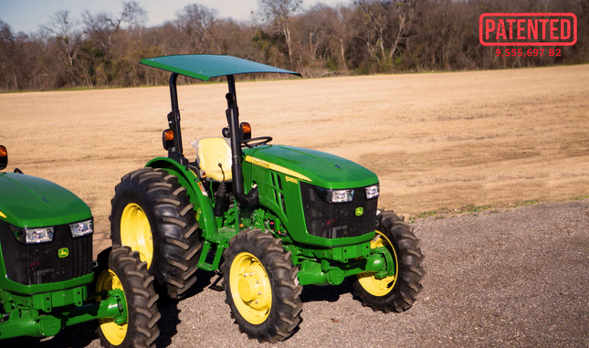 John Deere Green Guardian Canopy with Brackets