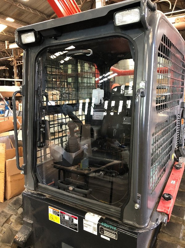 1/2" Tinted Polycarbonate Windshield with Retainers for Kubota SSV