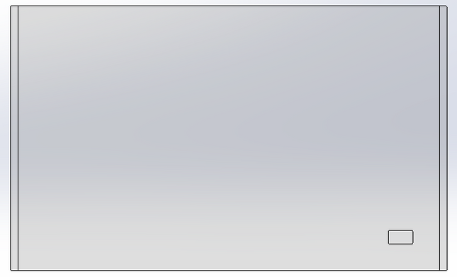 1/4" Clear Polycarbonate Lower Windshield for Kubota KX 080