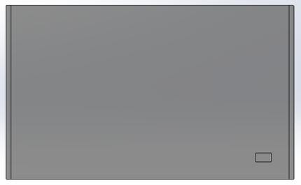 1/2" Tinted Polycarbonate Lower Windshield for Kubota KX 080-4 & 080-5