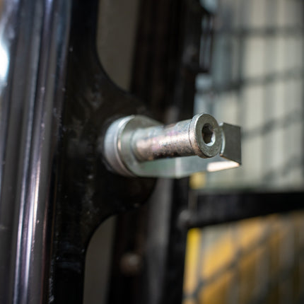 1/2" Clear Polycarbonate Windshield with Stiffener for Caterpillar 299 D3