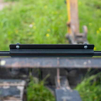 1/2" Clear Polycarbonate Upper Windshield with Fasteners for Caterpillar 309