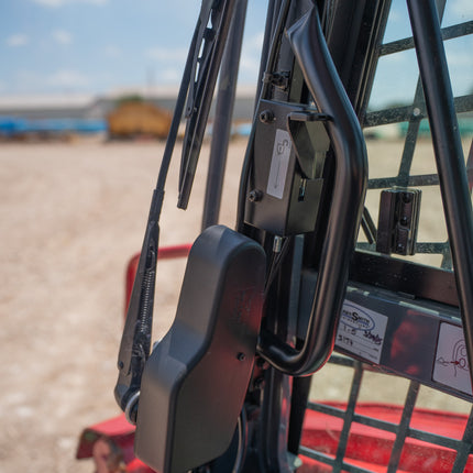 1/2" Clear Polycarbonate  with Fasteners for Takeuchi Track Loader