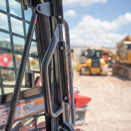 1/2" Clear Polycarbonate  with Fasteners for Takeuchi Track Loader
