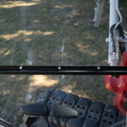 1/2" Clear Polycarbonate Lower Windshield for Takeuchi TB290