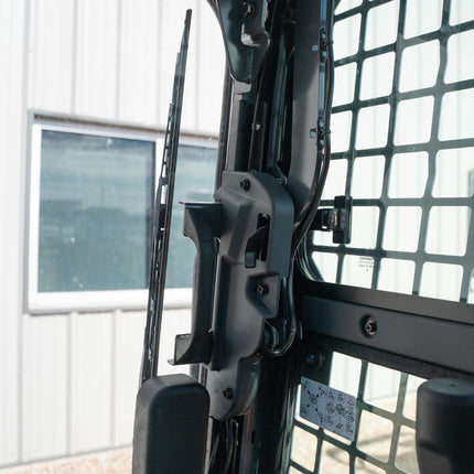1/2" Clear Polycarbonate Windshield with Retainers (With Bottom Holes) for Kubota Track Loader SVL