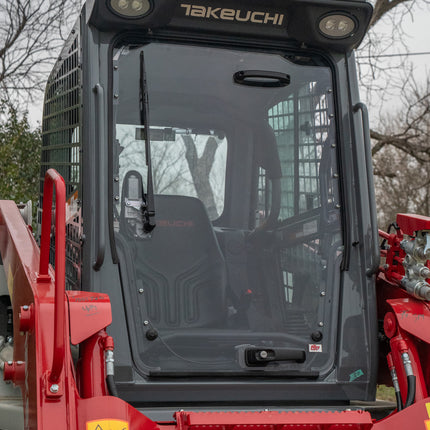 1/2" Clear Front Door Polycarbonate for Takeuchi TL8R2