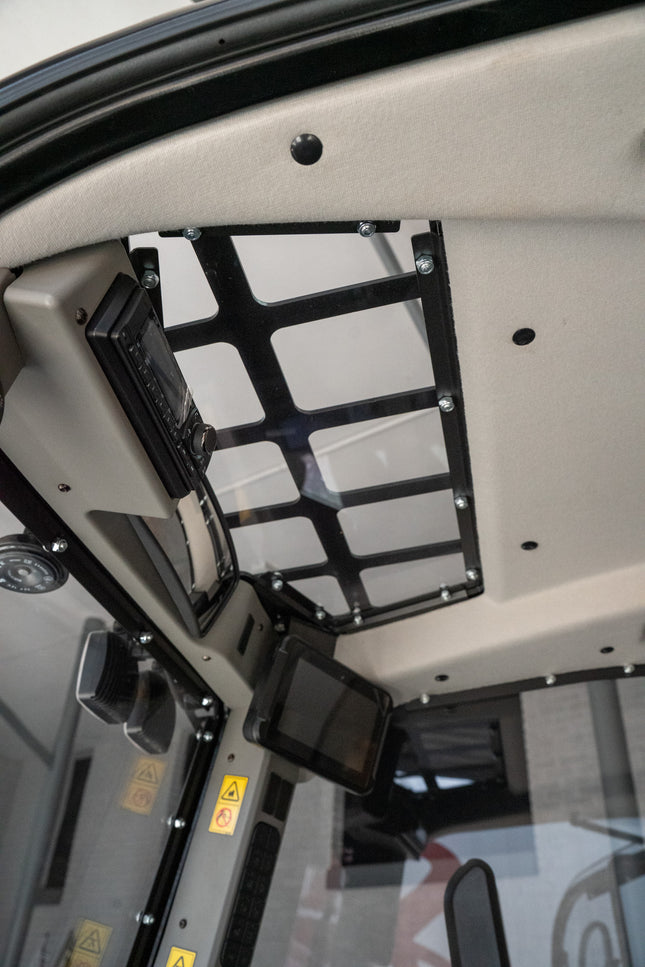 1/2" Clear Polycarbonate Replacement for JCB 3TS 2020-2026- Roof Window