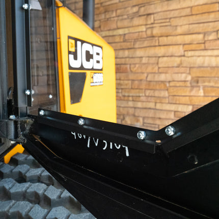 1/2" Clear Polycarbonate Replacement for JCB 3TS 2020-2026- Driver Door Window