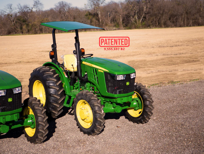 The ultimate universal tractor canopy.