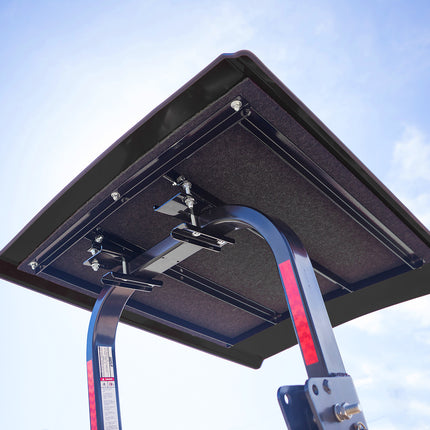 High Gloss Black Guardian Canopy with Brackets