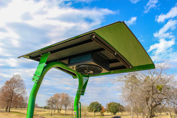 Beat the heat with our Guardian canopy and fan combo!