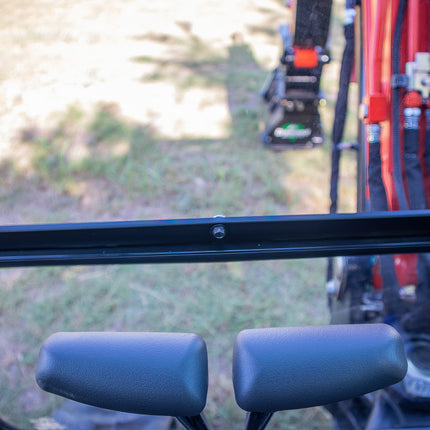 1/2" Clear Polycarbonate Lower Windshield for Kubota KX 057-5