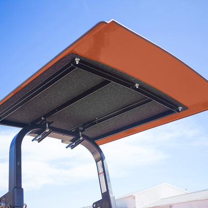 Red-Orange Guardian Canopy with Brackets