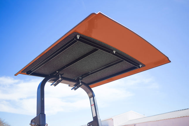 Red-Orange Guardian Canopy with Brackets
