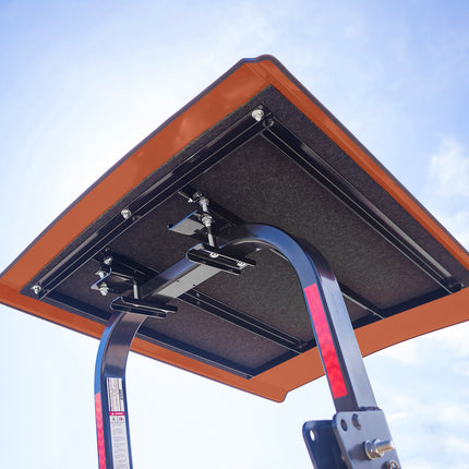 Red-Orange Guardian Canopy with Brackets