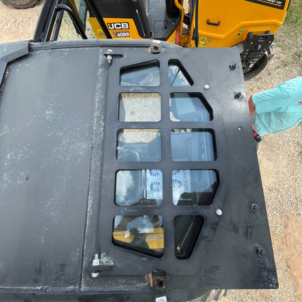 1/2" Clear Polycarbonate Replacement for JCB 3TS 2020-2026- Roof Window